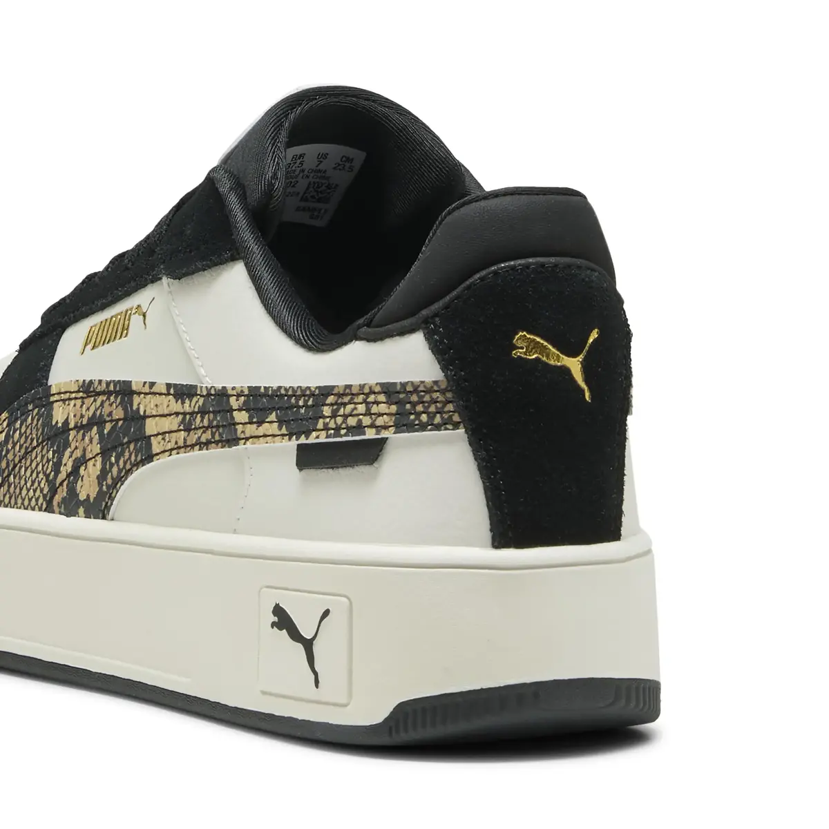 PUMA Carina Street Snake Chic Gri Kadın Günlük Spor Ayakkabı