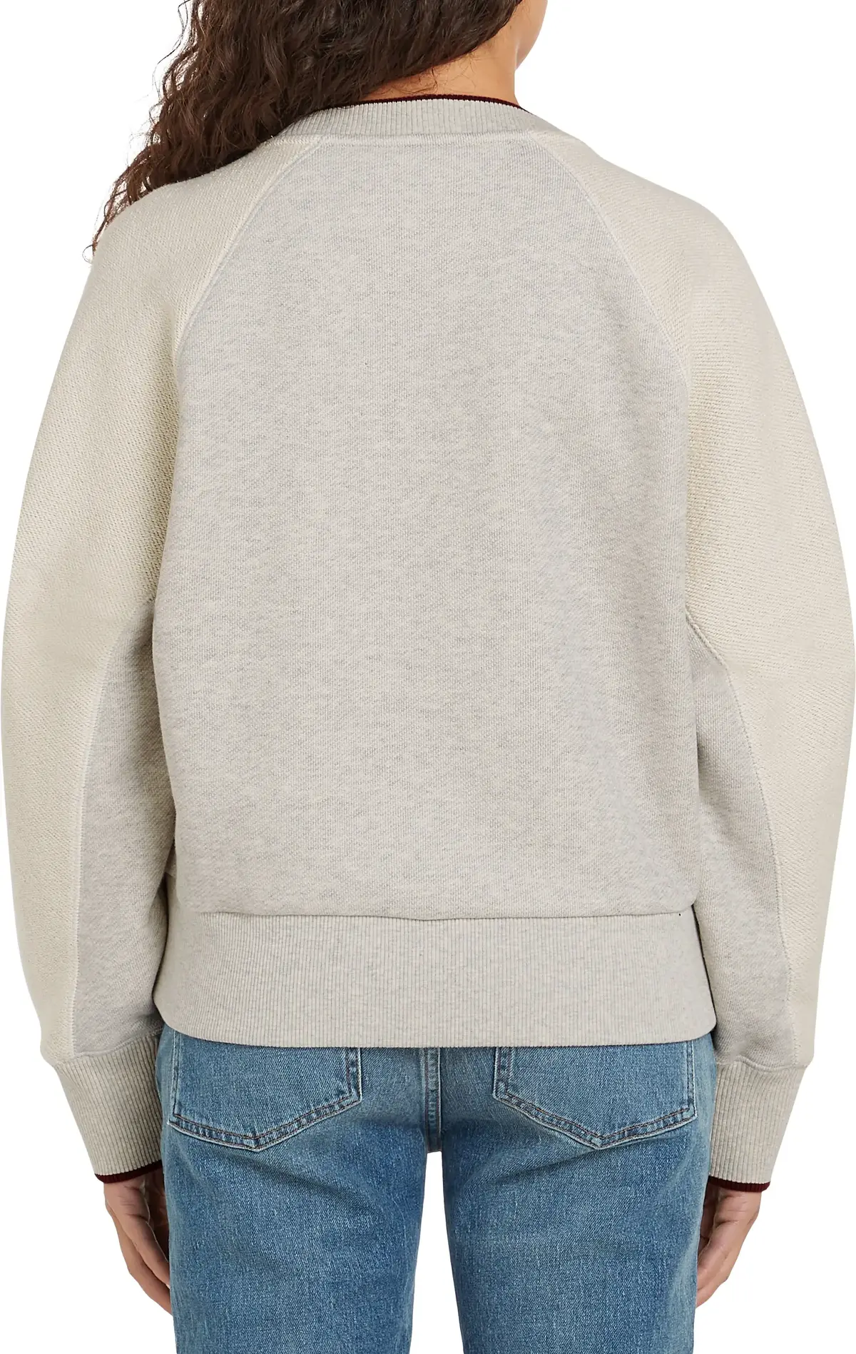 Tommy Hilfiger REG TEXTURE MONOTYPE, 01T Gri Kadın Sweatshirt
