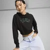 Puma CLASSICS Relaxed Hoodie Siyah Kadın Hoodie