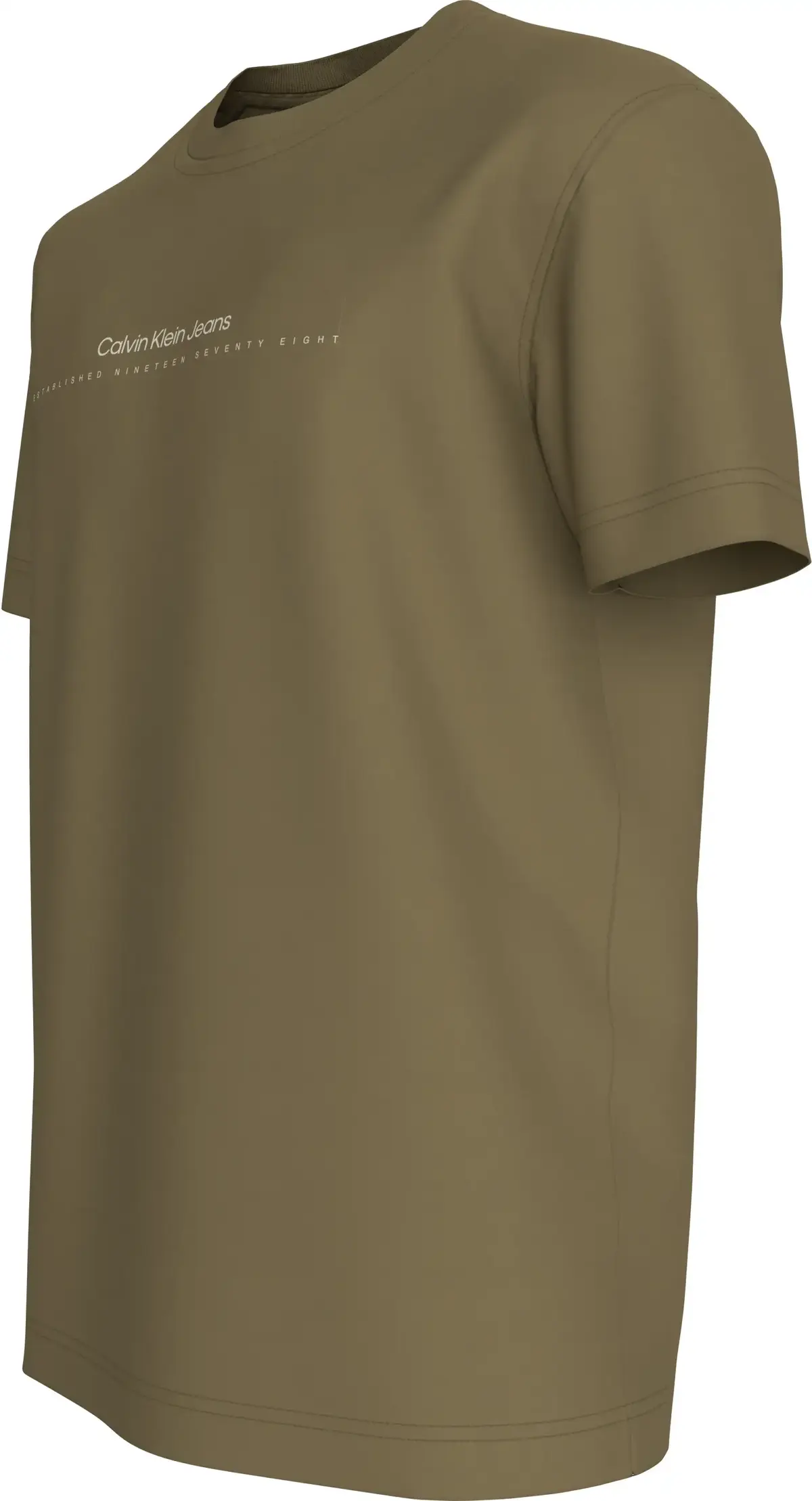 Calvin Klein MINIMAL LOGO TEE, LFF Kahverengi Erkek T-Shirt & Polo