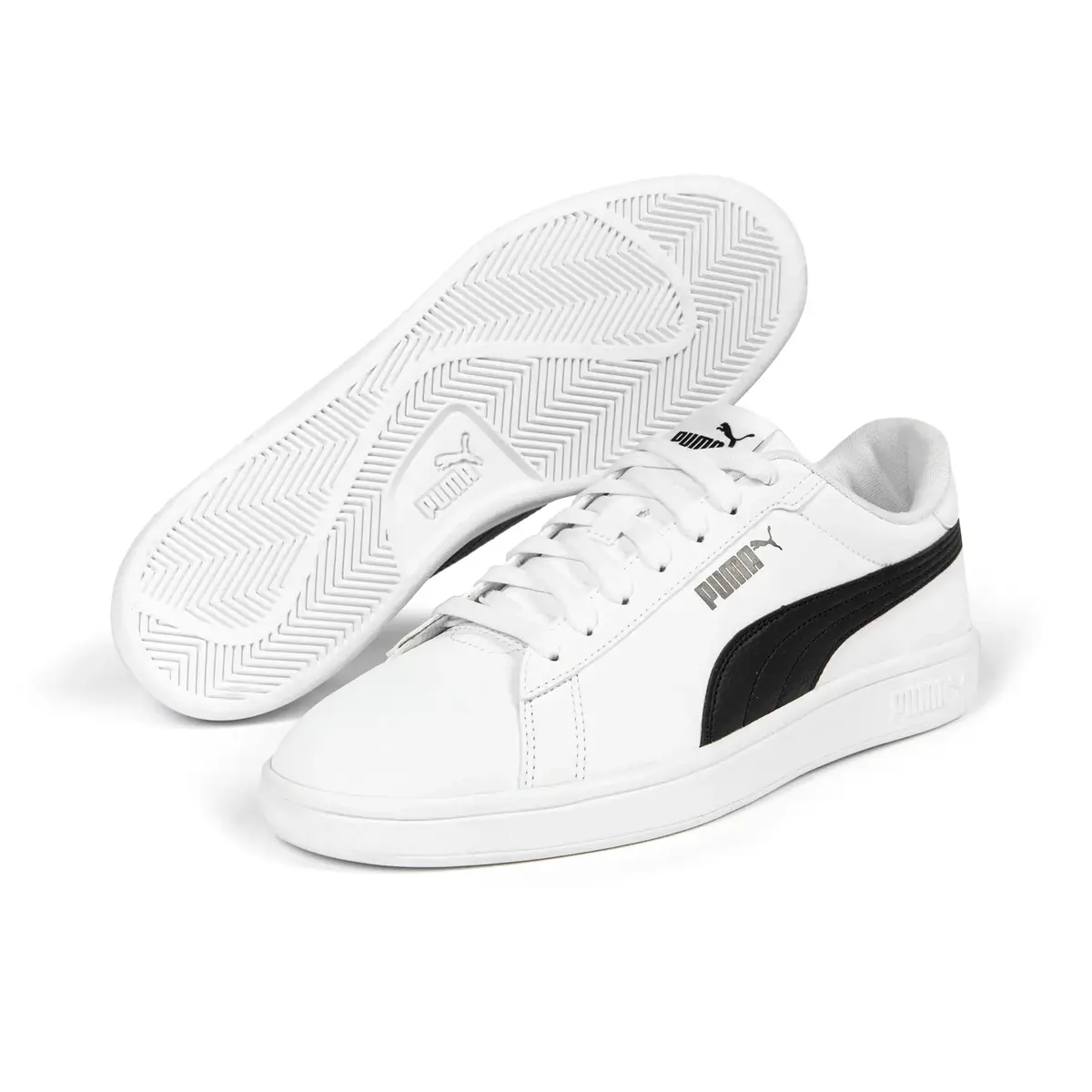 Puma Smash 3.0 Buck Beyaz Unisex Spor Ayakkabı