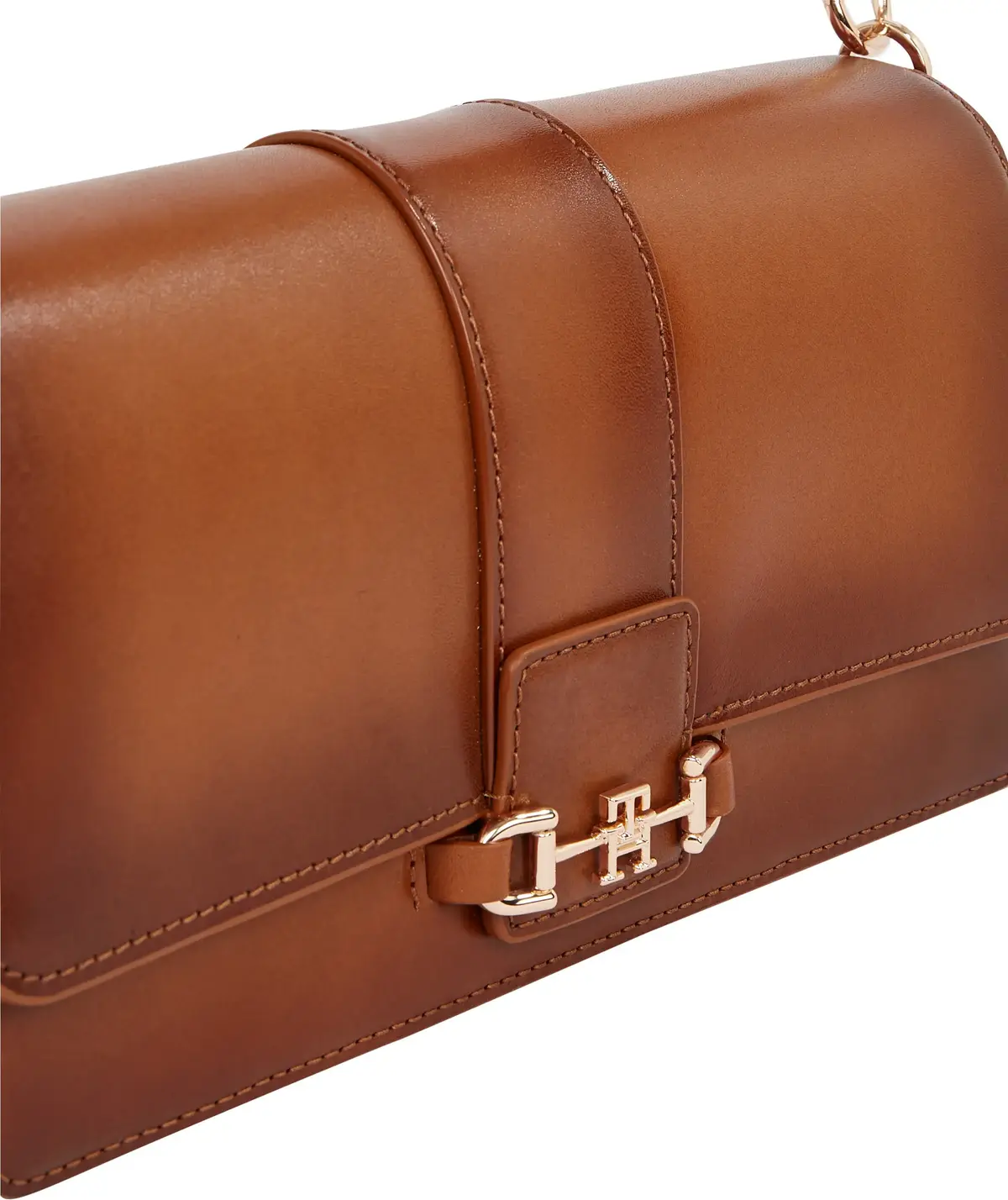 Tommy Hilfiger HERITAGE LEATHER CON, 0HD Kahverengi Kadın Çanta & Cüzdan