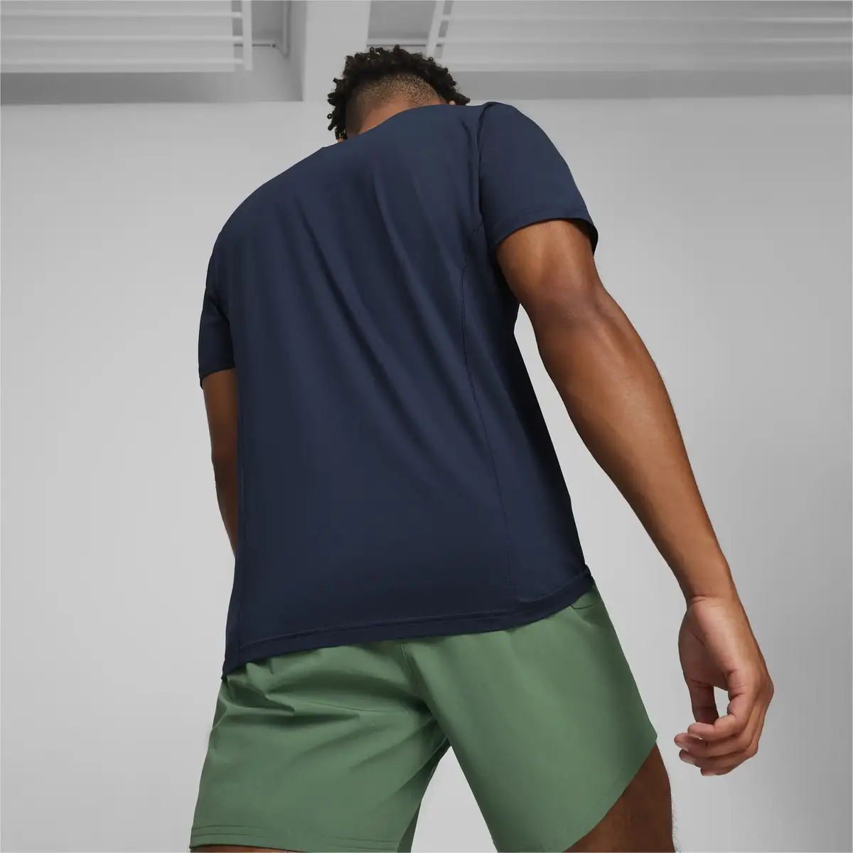 Puma Unisex First Mile Tee Lacivert Erkek T-Shirt