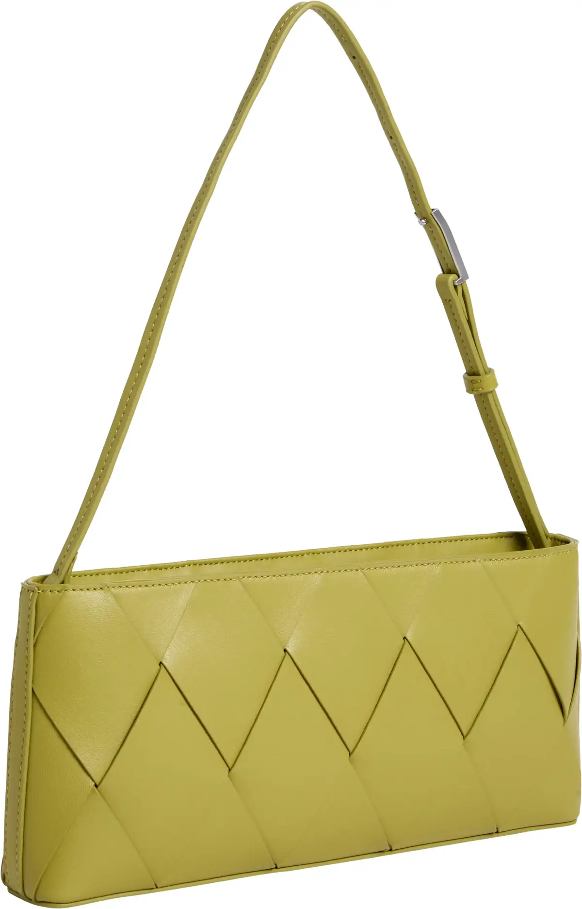 Calvin Klein CK WOVEN ELONGATED S, M1E Sarı Kadın Çanta