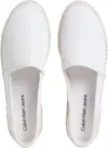 Calvin Klein FLATFORM ESPADRILLE, 01S Beyaz Kadın Ayakkabı-Bot