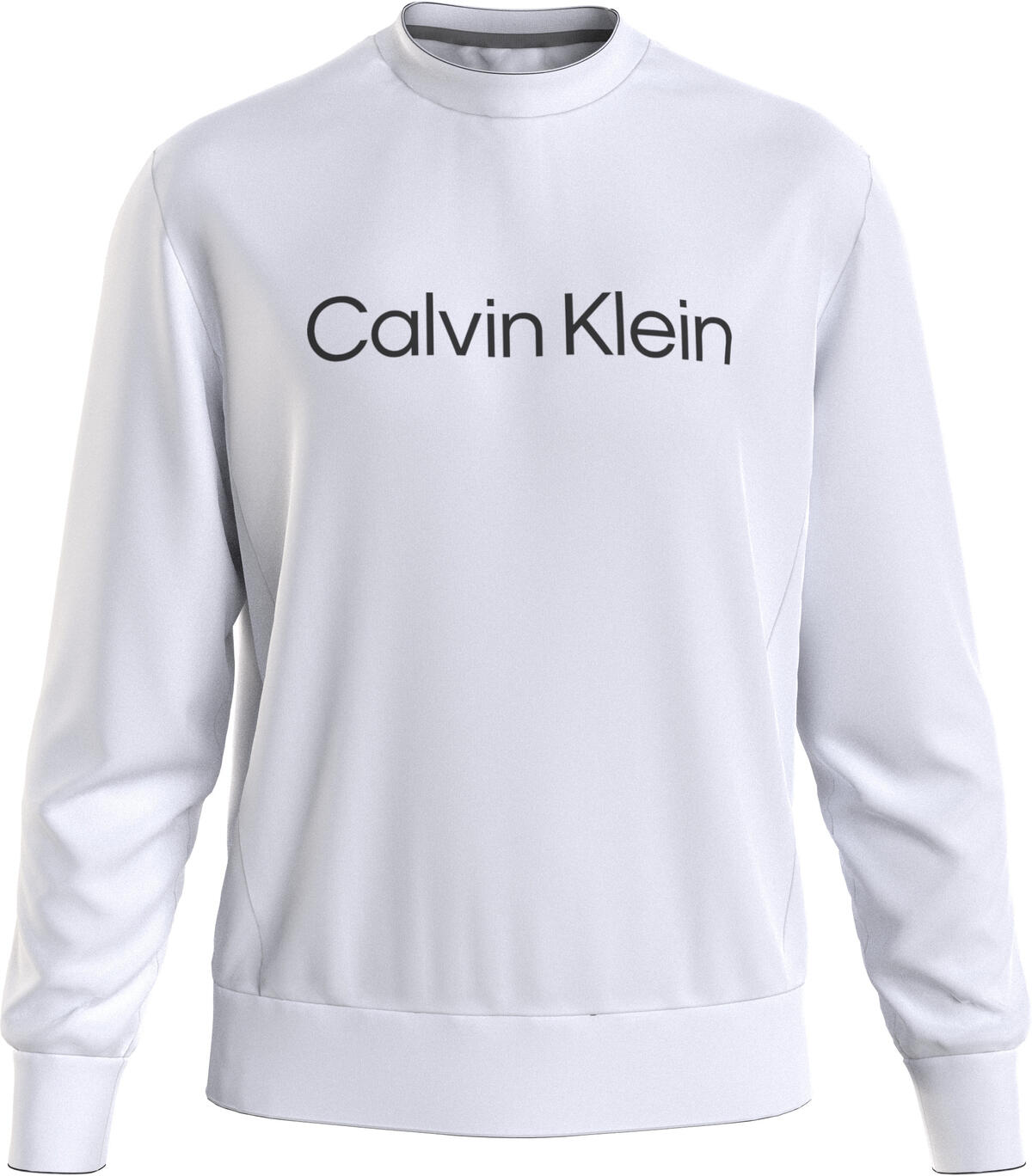 Calvin Klein HERO LOGO COMFORT SW Erkek Beyaz Sweatshirt