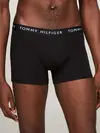 Tommy Hilfiger 3P TRUNK Erkek Siyah Boxer 3lü Set