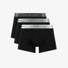 Tommy Hilfiger 3P TRUNK METALLIC WB, 0UH Siyah 3'lü Erkek Boxer