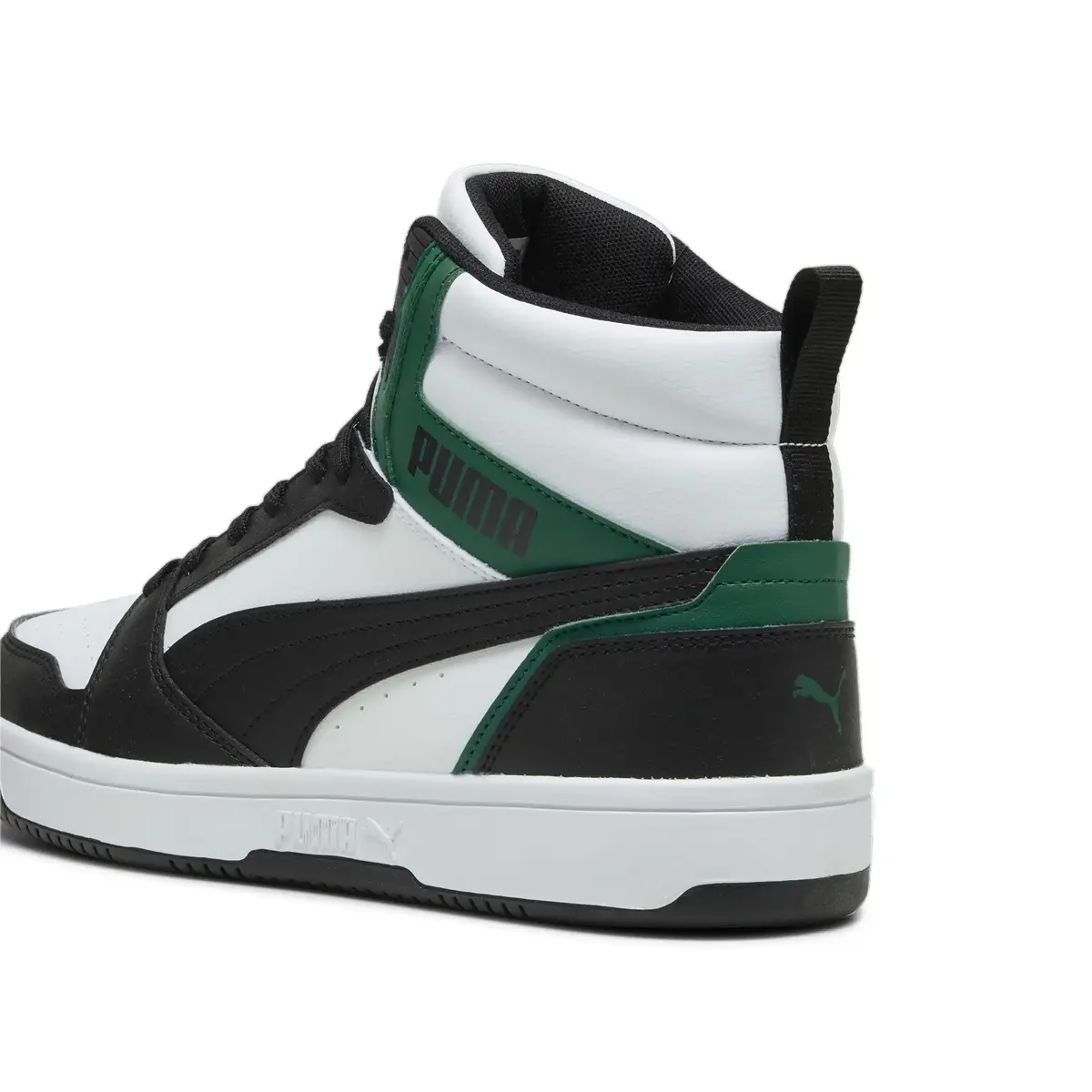 Puma Rebound v6 Beyaz-Siyah Erkek Bilekli Günlük Spor Ayakkabı