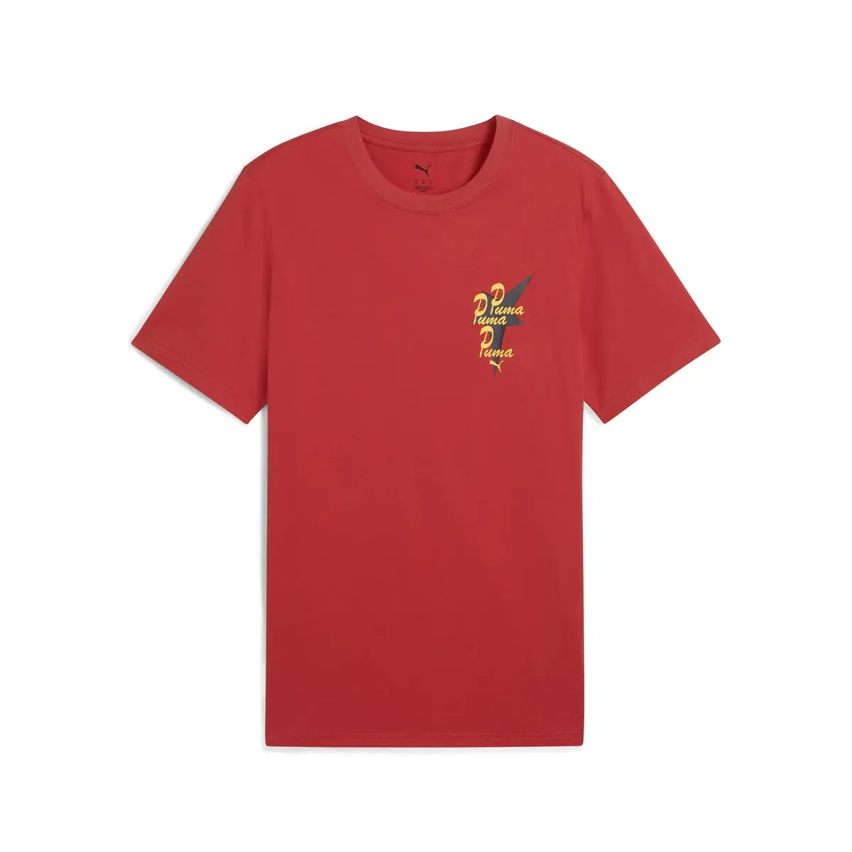 PUMA WARDROBE ESS Graphic Tee Kırmızı Erkek T-Shirt