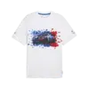 Puma BMW MMS Graphic Tee Mono Beyaz Erkek T-Shirt