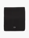 Calvin Klein CLASSIC COTTON RIB S Erkek Siyah Atkı