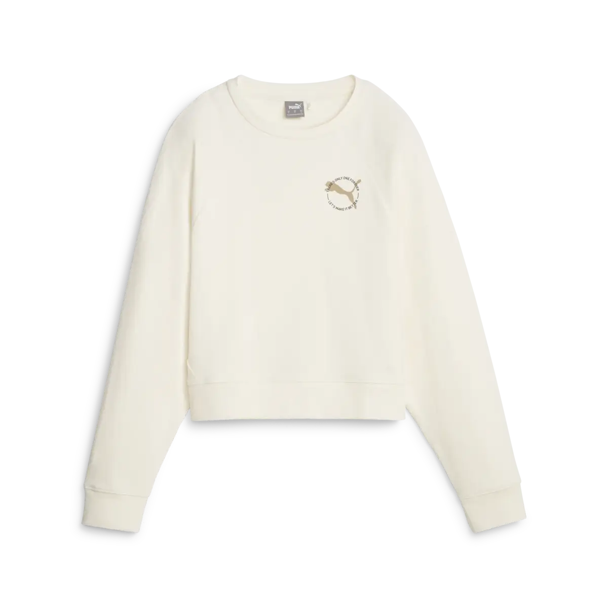 Puma BETTER SPORTSWEAR Crew Krem Kadın T-Shirt & Polo