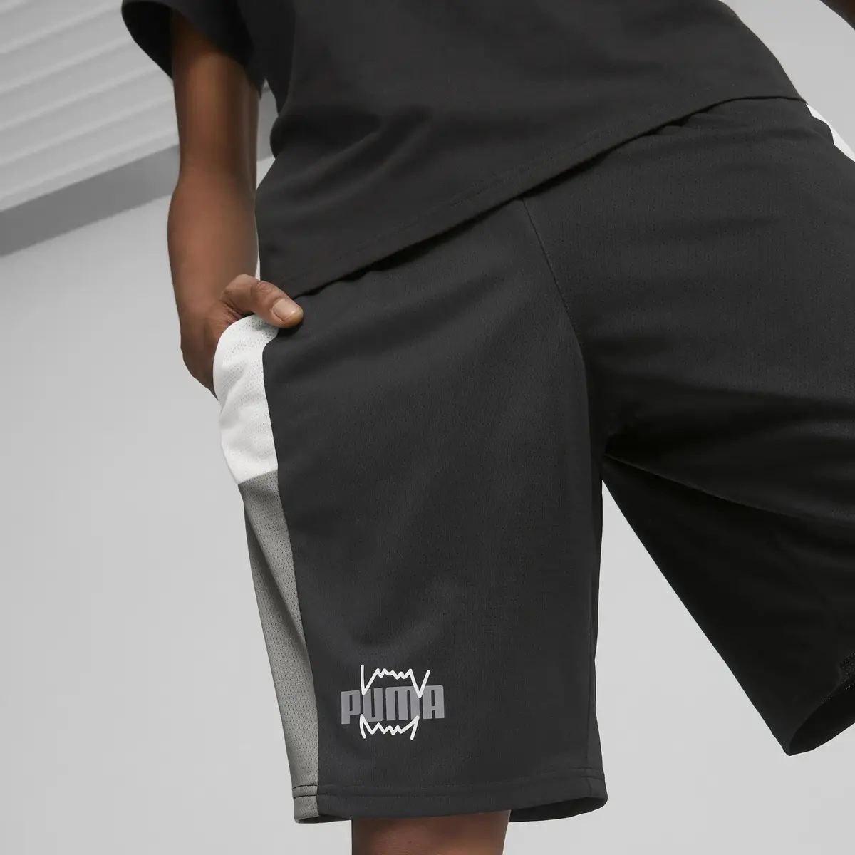 Puma Give N Go Short -Cast Siyah Erkek/Unisex Basketbol Şort
