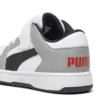 Puma Rebound Layup Lo SL V PS Beyaz Çocuk Spor Ayakkabı