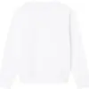 Calvin Klein CORE MONOLOGO SWEATS Kadın Beyaz Sweatshirt