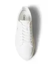 Calvin Klein LOW PRO CUPS LTH MG Beyaz Kadın Günlük Spor Ayakkabı