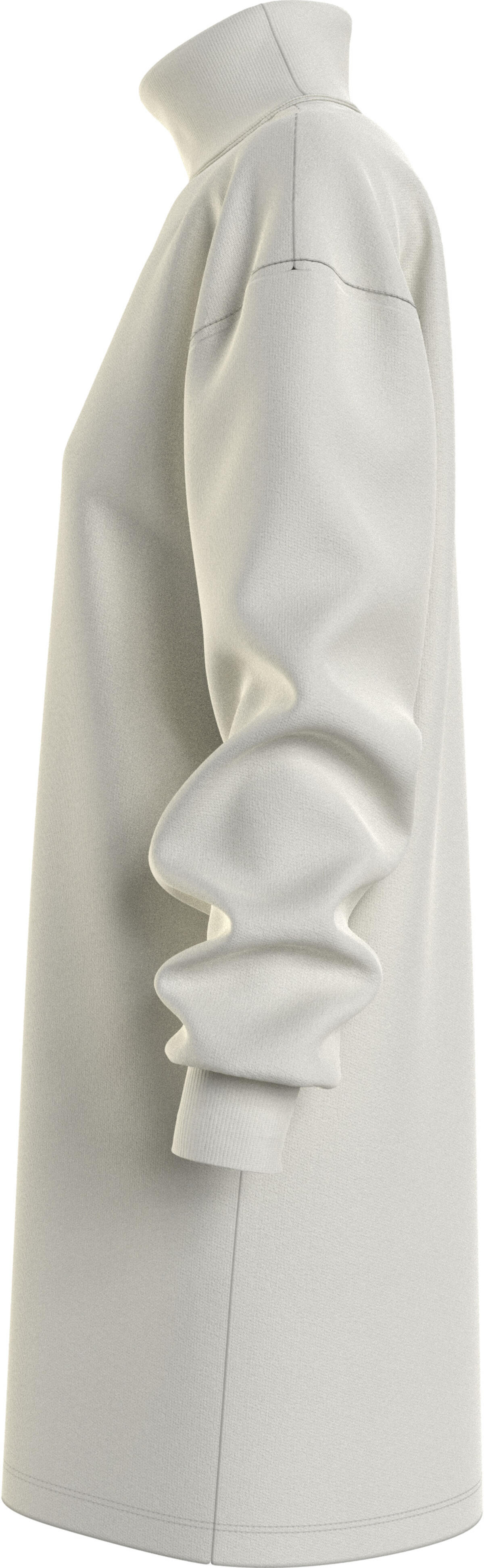 Calvin Klein MONOLOGO ROLL NECK D Kadın Krem Elbise