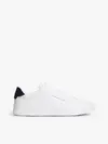 Tommy Hilfiger TH COURT LTH DETAIL, 0LD Beyaz Erkek Spor Ayakkabı & Sneaker
