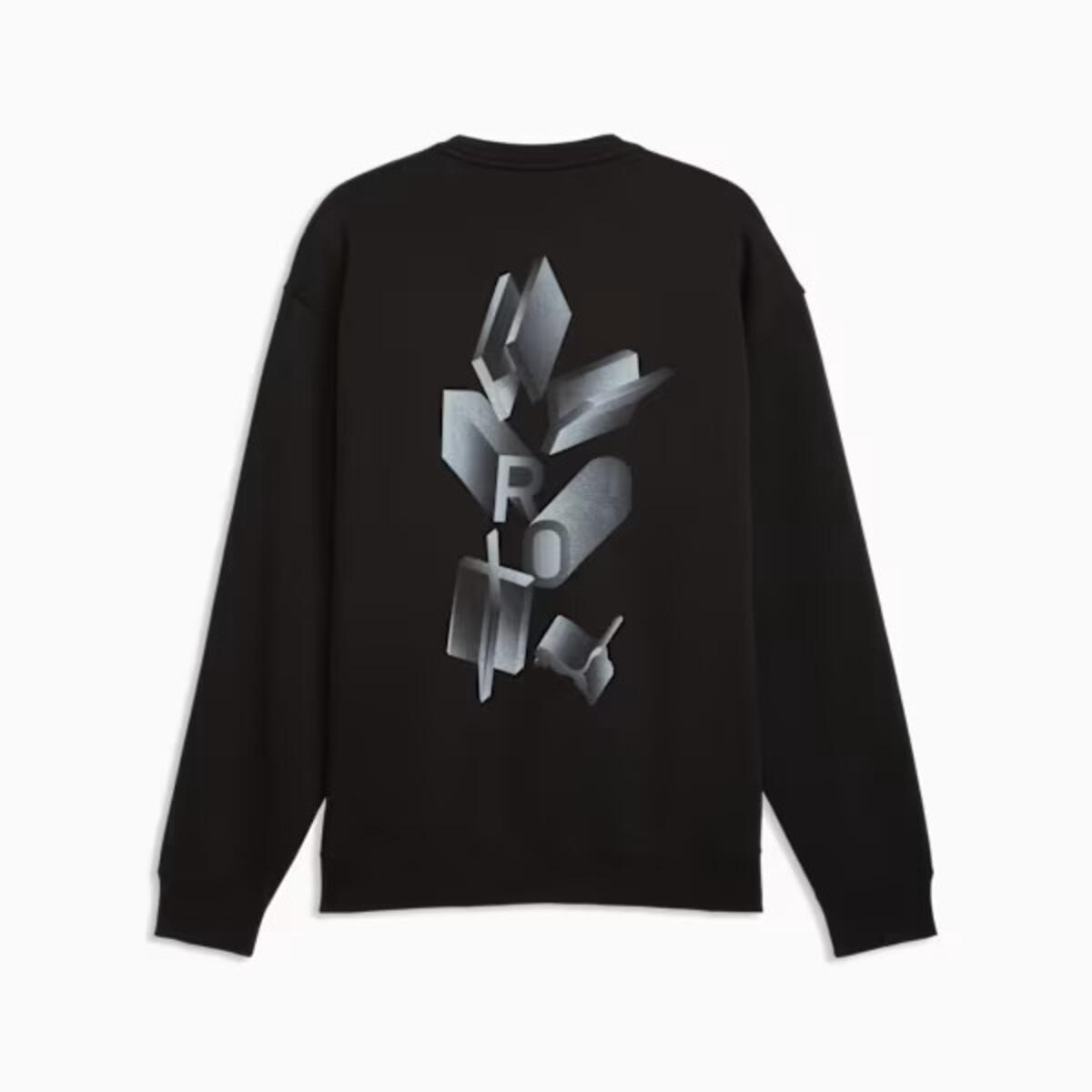 Puma M PUMA X HYROX CREWNECK Siyah Erkek Sweatshirt
