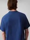 Calvin Klein SS CENTER CHAIN STIT, C3I Lacivert Erkek T-Shirt