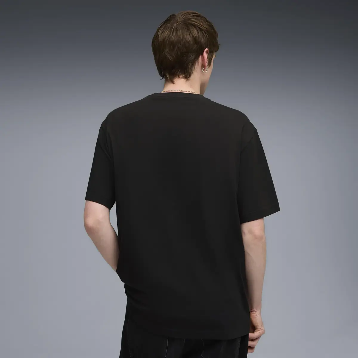 Puma PUMA SPORT RELAXED TEE Siyah Erkek T-Shirt