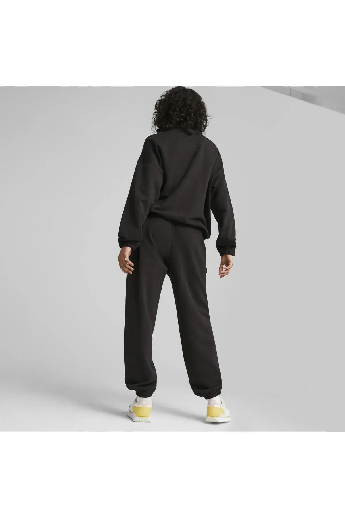 Puma DOWNTOWN Sweatpants TR Siyah Kadın Eşofman Altı