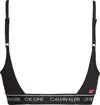 Calvin Klein UNLINED TRIANGLE Kadın Siyah Sütyen