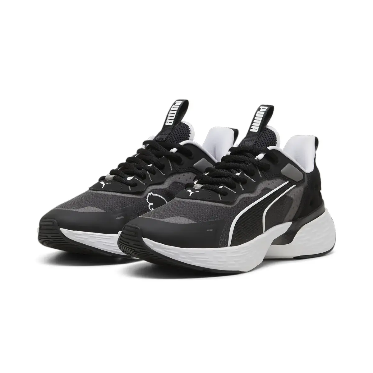 Puma Softride Sway Siyah Unisex Yürüyüş ve Koşu Ayakkabısı