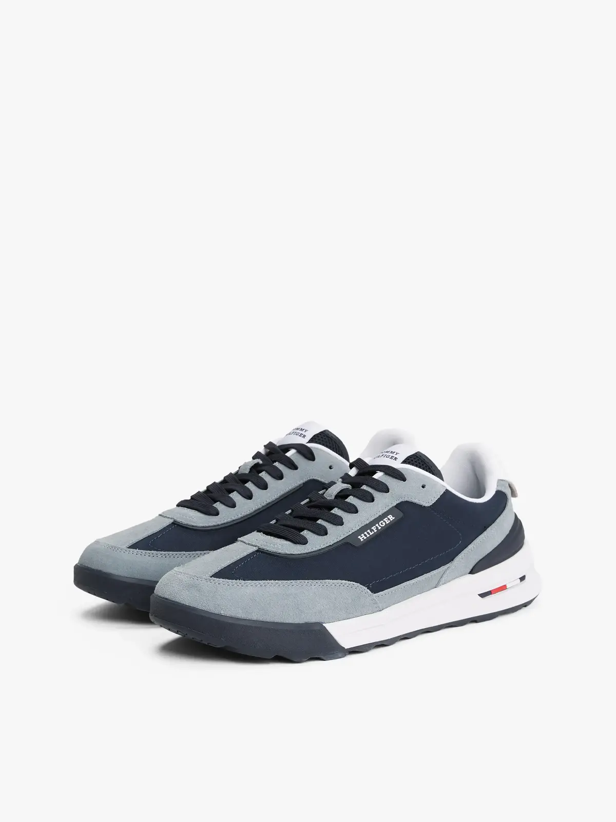 Tommy Hilfiger RETRO RUNNER SEASONA, DW5 Siyah Erkek Spor Ayakkabı & Sneaker