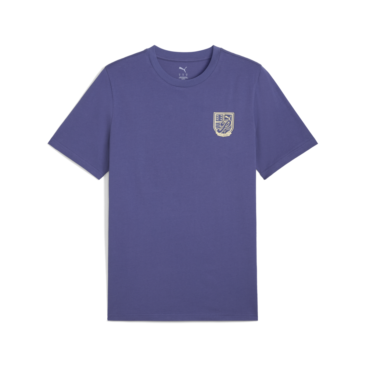 Puma WARDROBE ESS Graphic Tee Mavi Erkek T-Shirt