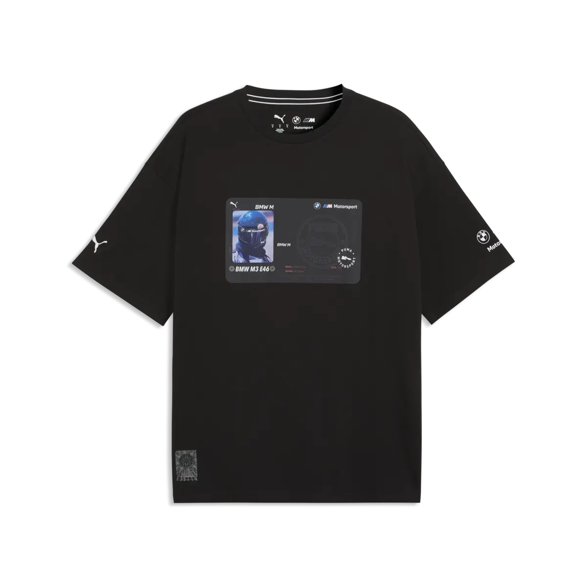PUMA BMW MMS Lifestyle Tee Siyah Erkek T-Shirt