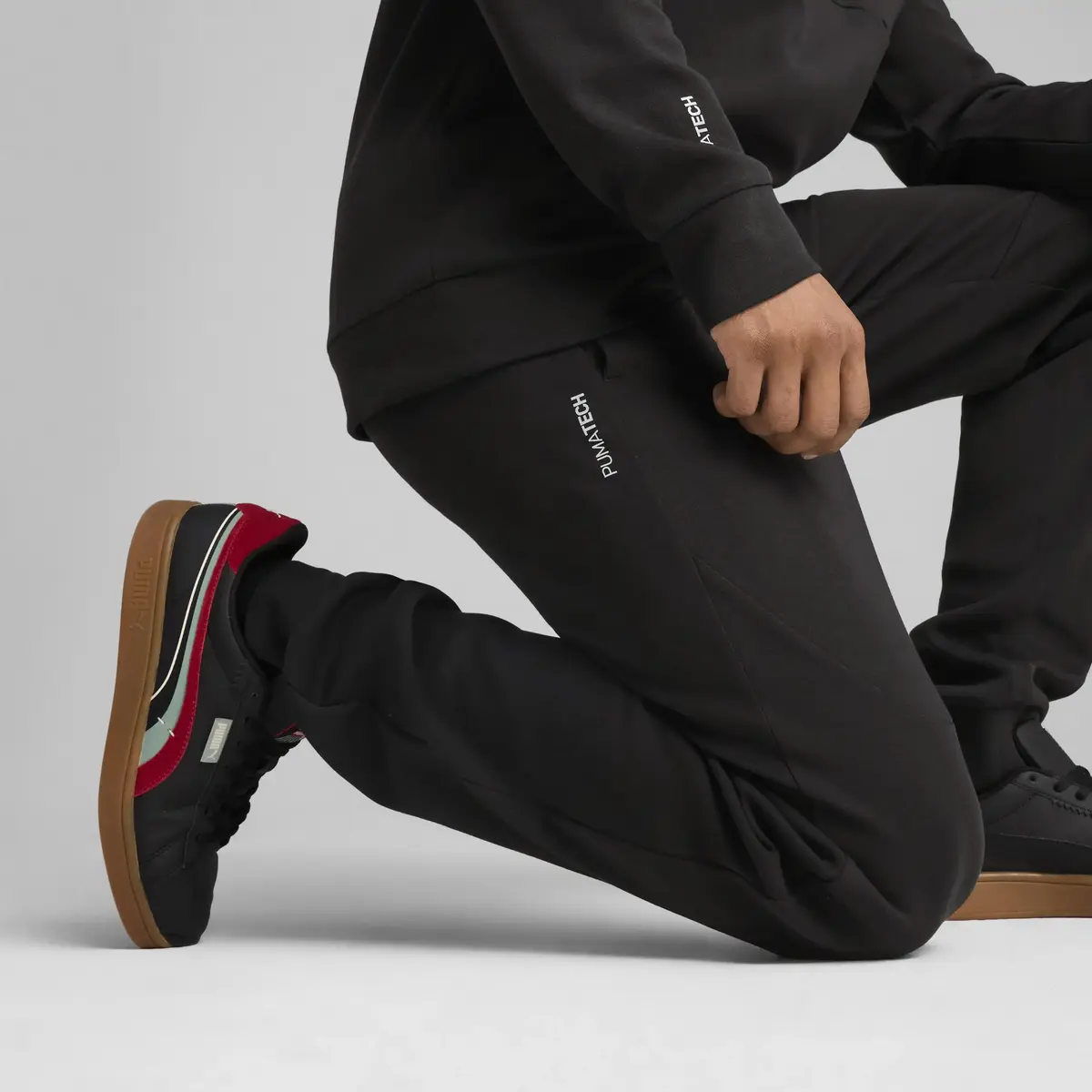 Puma PUMATECH Pants Siyah Erkek Eşofman Altı