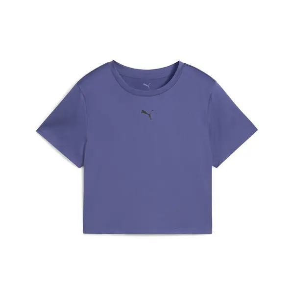 PUMA TAD ESSENTIAL W Baby Tee Mavi Kadın Crop