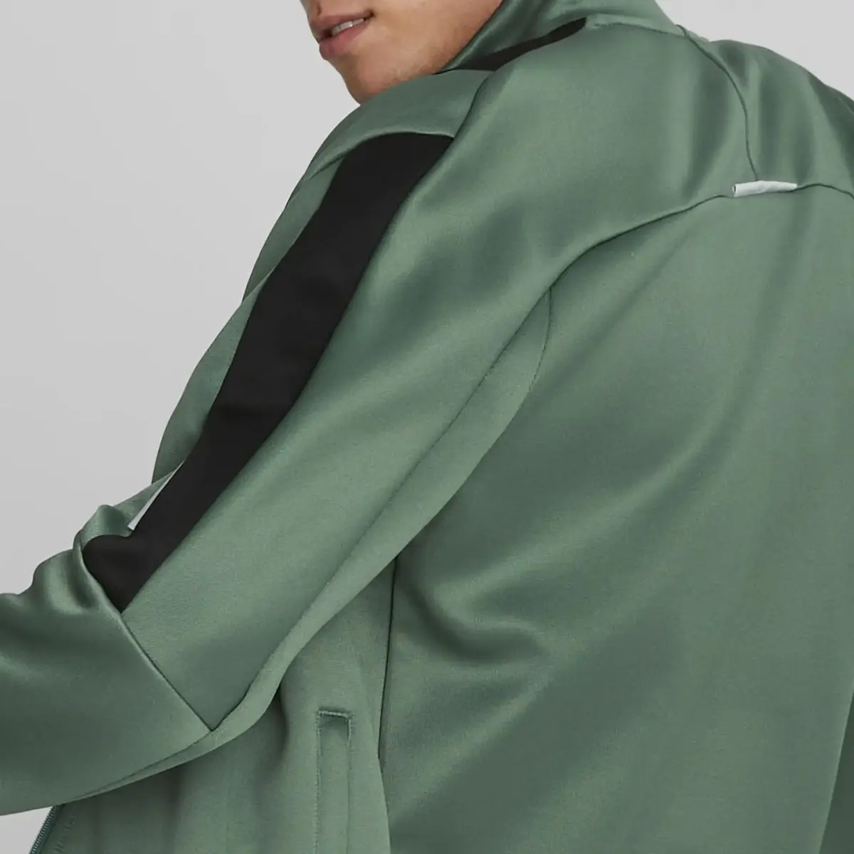Puma Mapf1 Mt7 Track Jacket Yeşil Erkek Fermuarlı Sweatshirt