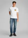 LOGO FADE BOX TEE, YAF