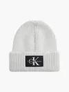 Calvin Klein MONOLOGO PATCH BEANI Kadın Gri Bere