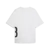Puma M GRAPHIC OVERSIZED TEE Beyaz Erkek T-Shirt