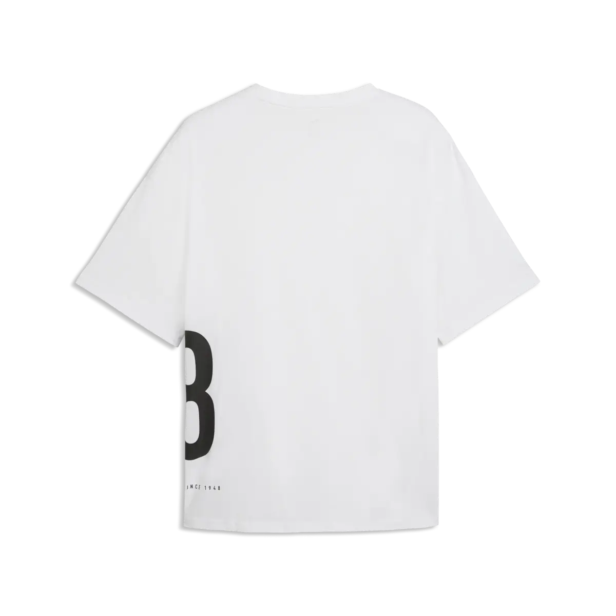 Puma M GRAPHIC OVERSIZED TEE Beyaz Erkek T-Shirt