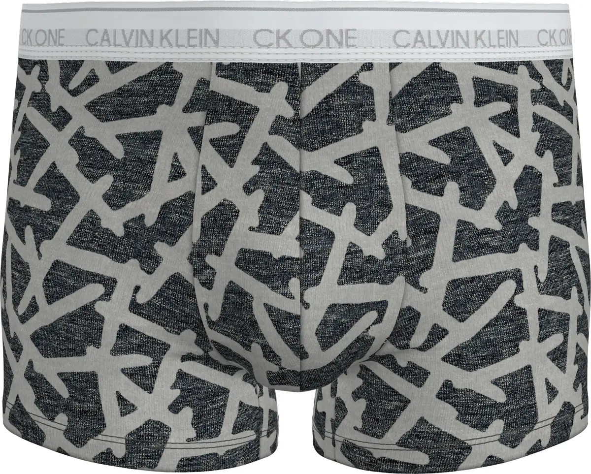 Calvin Klein TRUNK Erkek Antrasit Boxer