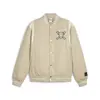 Puma X ONE PIECE Varsity Jacket WV Bej Erkek Sweatshirt
