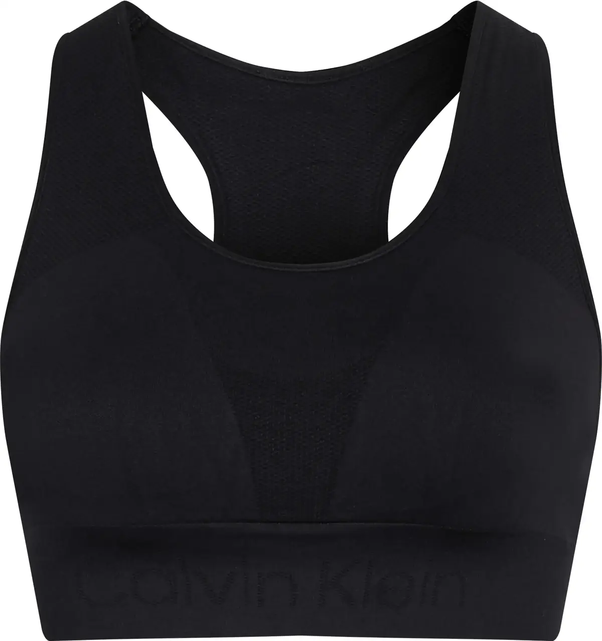 Calvin Klein WO - Medium Support Kadın Siyah Spor Sütyeni