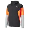 Puma RUN LIGHTWEIGHT JACKET Siyah Erkek Fermuarlı Sweatshirt