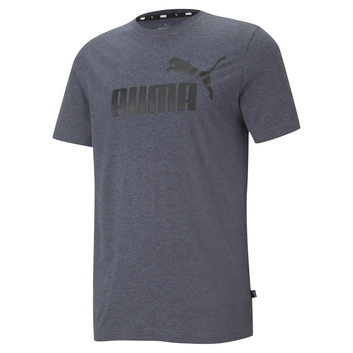 Puma ESS Heather Tee Lacivert Erkek/Unisex T-Shirt