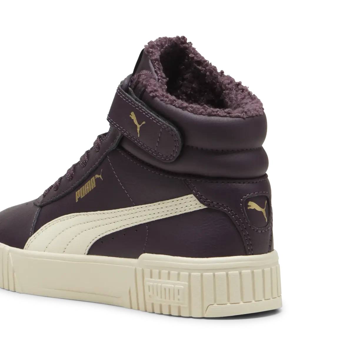 Puma Carina 2.0 Mid WTR Jr Bordo Kadın Spor Ayakkabı & Sneaker