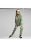 Puma EVOSTRIPE High-Waist Pants Yeşil Kadın Eşofman Altı