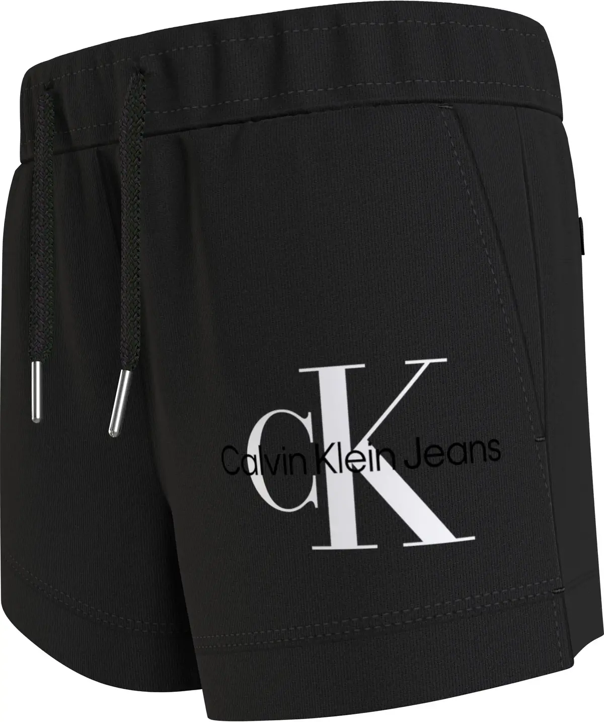 Calvin Klein REFLECTIVE MONOGRAM Kadın Siyah Şort