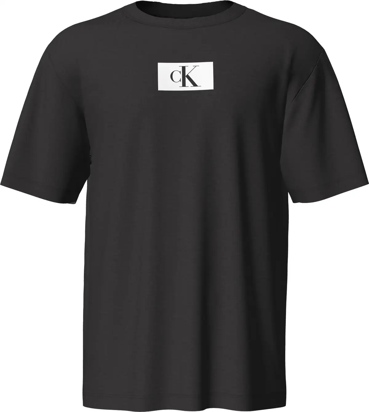 Calvin Klein S/S CREW NECK Erkek Siyah T-Shirt