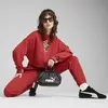 PUMA WARDROBE ESS Graphic Crew Kırmızı Kadın Sweatshirt