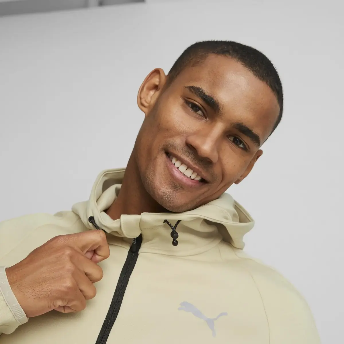 Puma EVOSTRIPE Full-Zip Hoodie DK Granola Erkek Fermuarlı Ceket